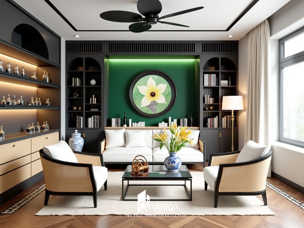 Nội thất căn hộ 71m2 De La Sol sang trọng và tinh tế
