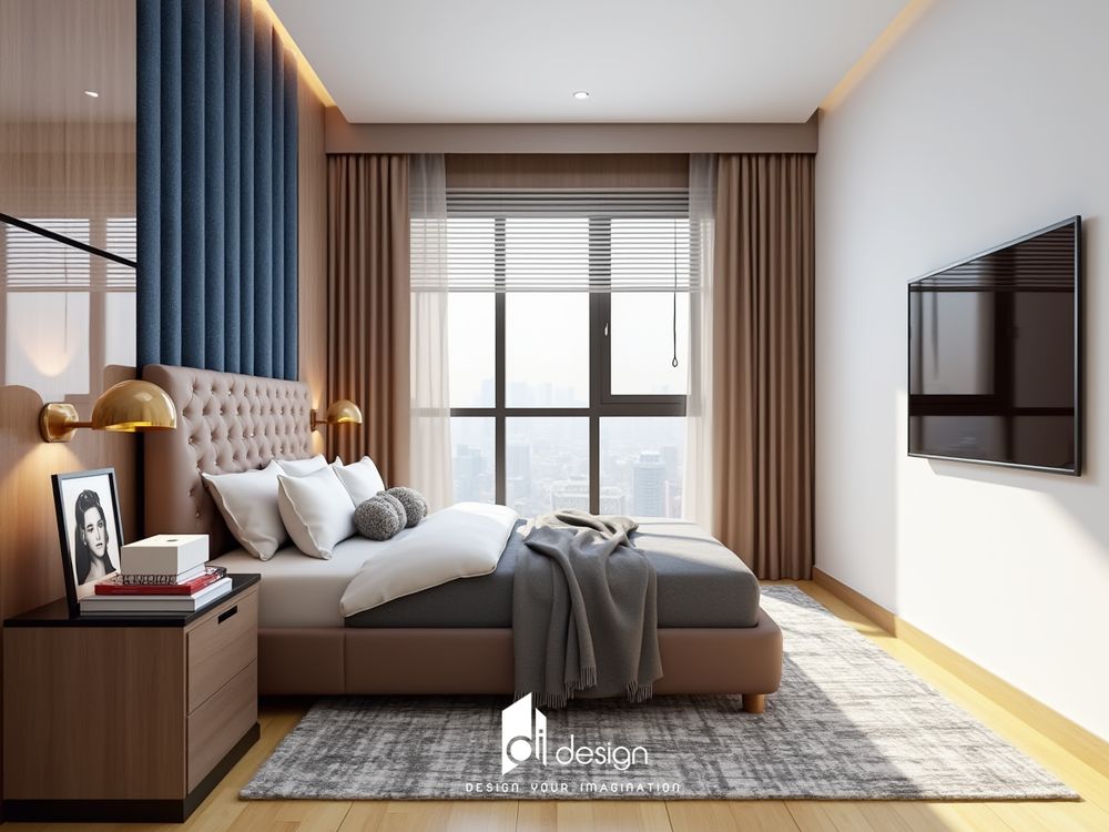 Nội thất căn hộ 74m2 Sunrise CityView đẹp hiện đại