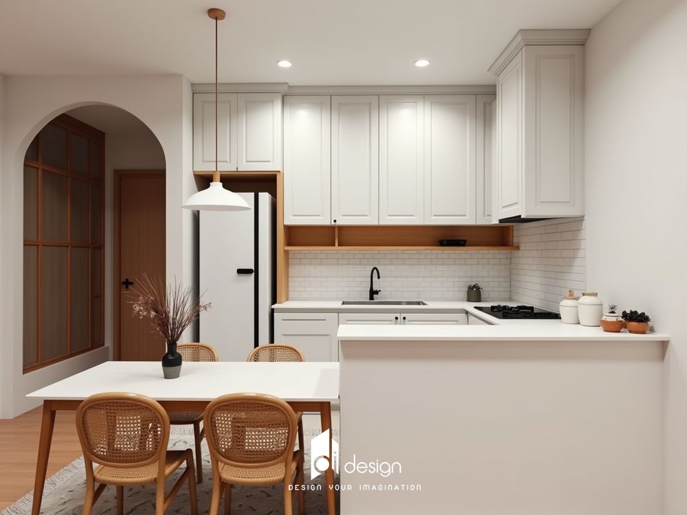 Nội thất phòng bếp chung cư tối ưu hóa không gian và tiện ích sử dụng Nội thất phòng bếp chung cư tối ưu hóa không gian và tiện ích sử dụng