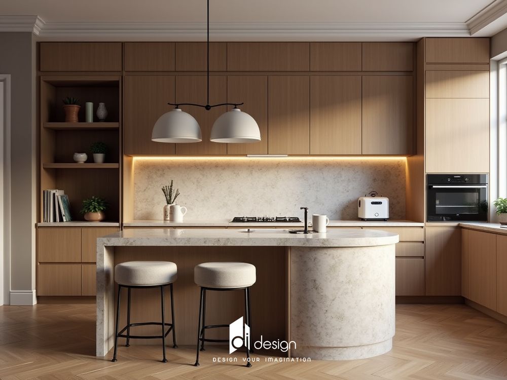 Nội thất phòng bếp chung cư tối ưu hóa không gian và tiện ích sử dụng Nội thất phòng bếp chung cư tối ưu hóa không gian và tiện ích sử dụng