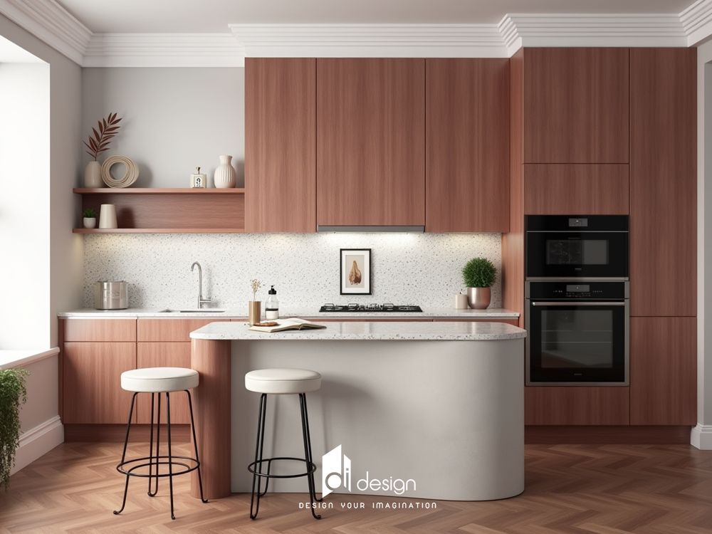 Phòng bếp phong cách Scandinavian Bắc Âu