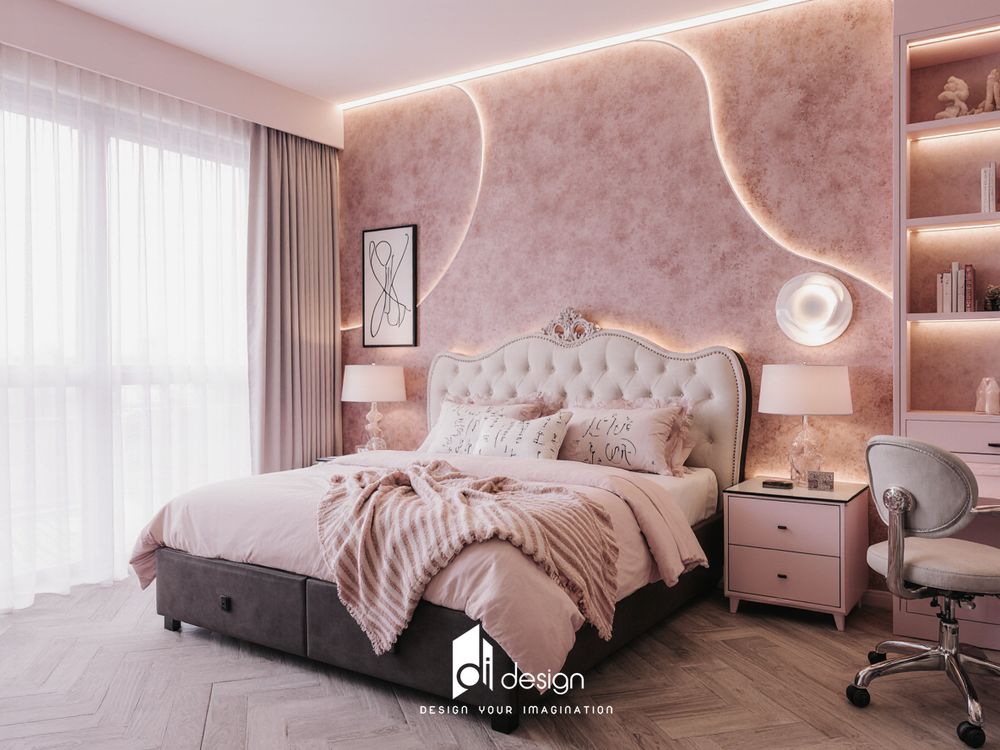 Phòng ngủ màu hồng công chúa niềm mơ ước của mọi bé gái Phòng ngủ màu hồng công chúa niềm mơ ước của mọi bé gái