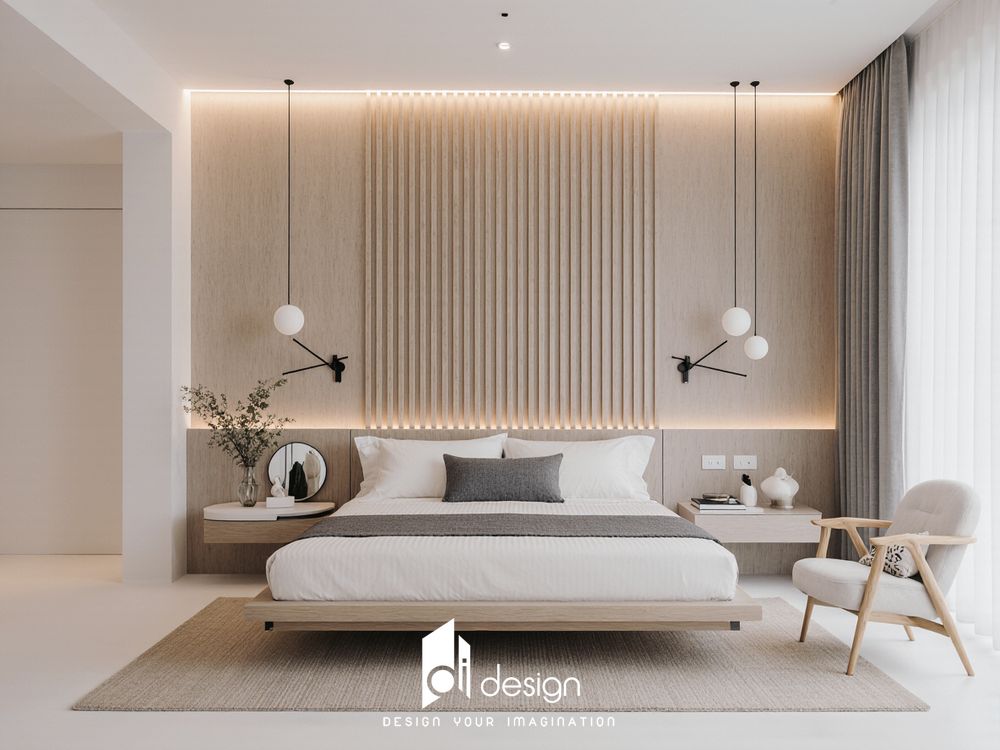 Phòng ngủ minimalist đẹp gọn gàng và tối giản Phòng ngủ minimalist đẹp gọn gàng và tối giản