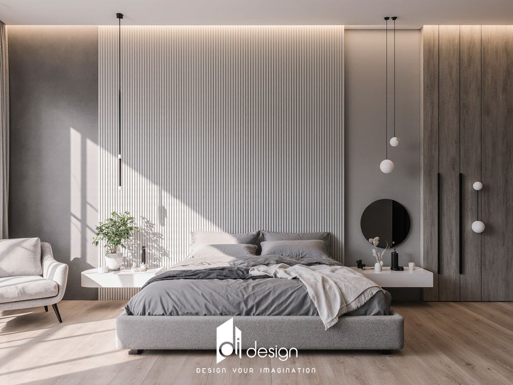 Phòng ngủ minimalist đẹp gọn gàng và tối giản Phòng ngủ minimalist đẹp gọn gàng và tối giản