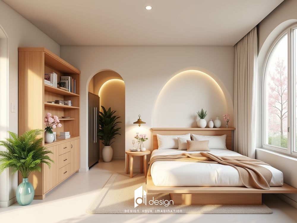 Thi Công nội thất căn hộ chung cư 115m2 Masteri Millennium