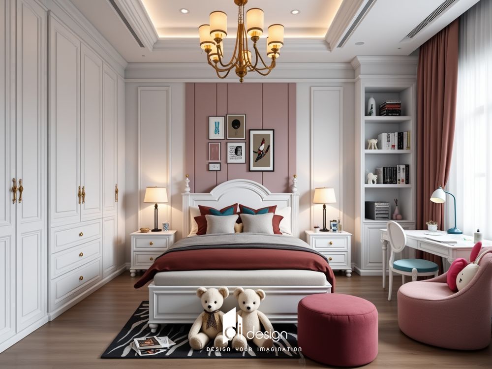Thiết kế căn hộ 80m2 3 phòng ngủ hiện đại Thiết kế căn hộ 80m2 3 phòng ngủ hiện đại