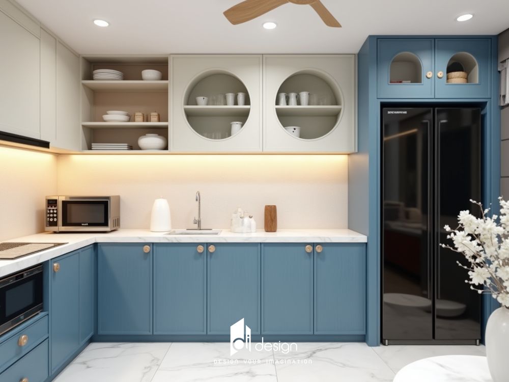 Thiết kế căn hộ chung cư 80m2 Novaland phong cách hiện đại Thiết kế căn hộ chung cư 80m2 Novaland phong cách hiện đại