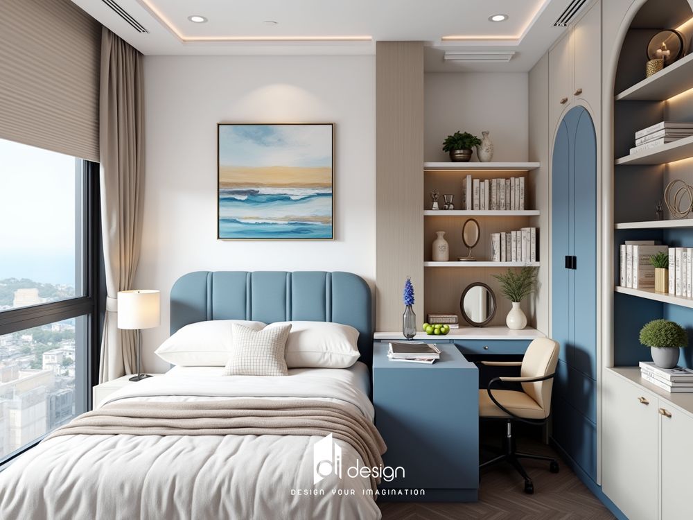 Thiết kế căn hộ chung cư 80m2 Novaland phong cách hiện đại Thiết kế căn hộ chung cư 80m2 Novaland phong cách hiện đại