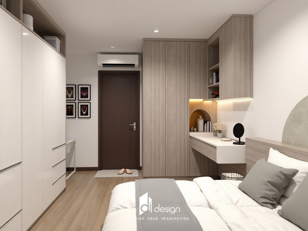 Thiết kế căn hộ Diamond Alnata Plus 85m2 gần gũi với thiên nhiên Thiết kế căn hộ Diamond Alnata Plus 85m2 gần gũi với thiên nhiên
