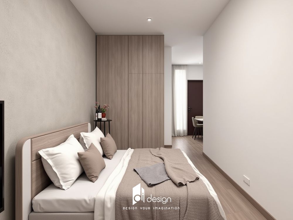 Thiết kế căn hộ Diamond Alnata Plus 85m2 gần gũi với thiên nhiên Thiết kế căn hộ Diamond Alnata Plus 85m2 gần gũi với thiên nhiên