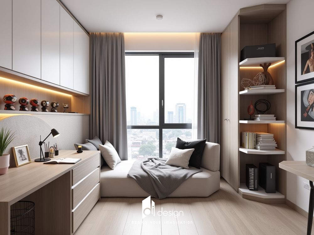 Thiết kế căn hộ Diamond Alnata Plus 85m2 gần gũi với thiên nhiên Thiết kế căn hộ Diamond Alnata Plus 85m2 gần gũi với thiên nhiên
