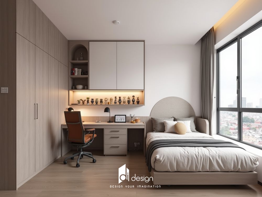 Thiết kế căn hộ Diamond Alnata Plus 85m2 gần gũi với thiên nhiên Thiết kế căn hộ Diamond Alnata Plus 85m2 gần gũi với thiên nhiên