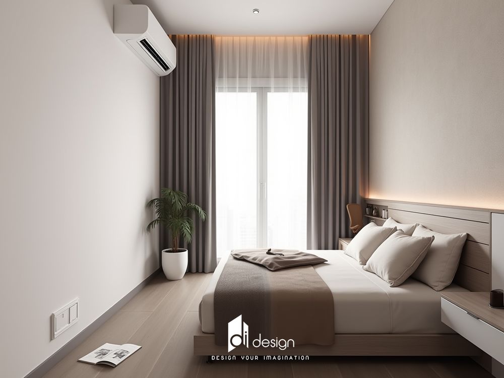 Thiết kế căn hộ Diamond Alnata Plus 85m2 gần gũi với thiên nhiên Thiết kế căn hộ Diamond Alnata Plus 85m2 gần gũi với thiên nhiên
