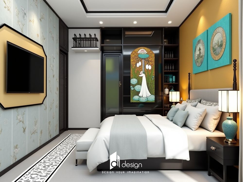 Thiết kế căn hộ Thảo Điền Green phong cách Indochine đầy tinh tế và tiện nghi Thiết kế căn hộ Thảo Điền Green phong cách Indochine đầy tinh tế và tiện nghi