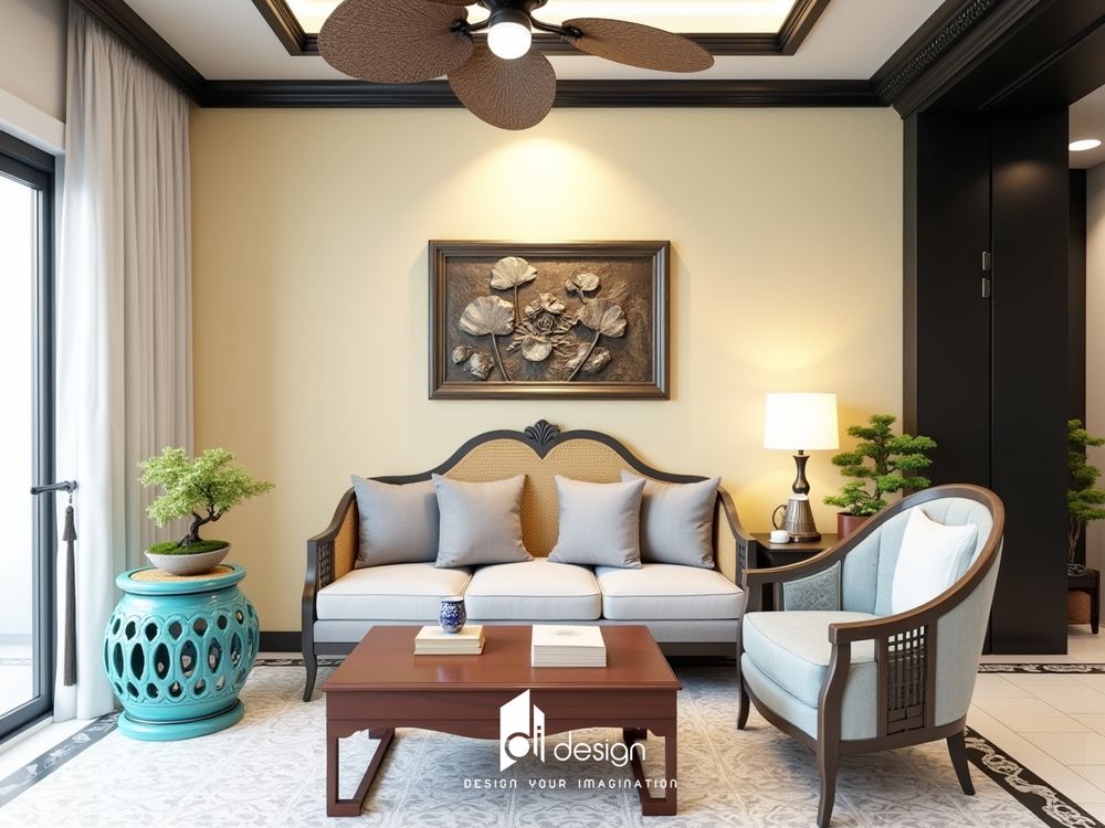 Thiết kế căn hộ Thảo Điền Green phong cách Indochine đầy tinh tế và tiện nghi Thiết kế căn hộ Thảo Điền Green phong cách Indochine đầy tinh tế và tiện nghi