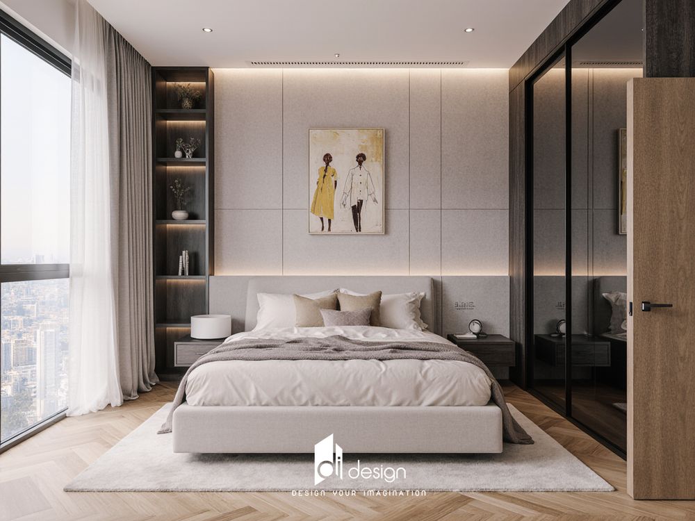 Thiết kế chung cư 100m2 3 phòng ngủ Lumiere Boulevard Thiết kế chung cư 100m2 3 phòng ngủ Lumiere Boulevard