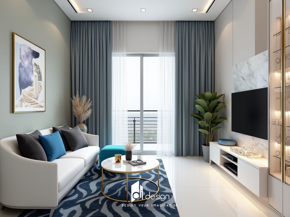 Thiết kế nội thất căn hộ chung cư quận 9 Eastern