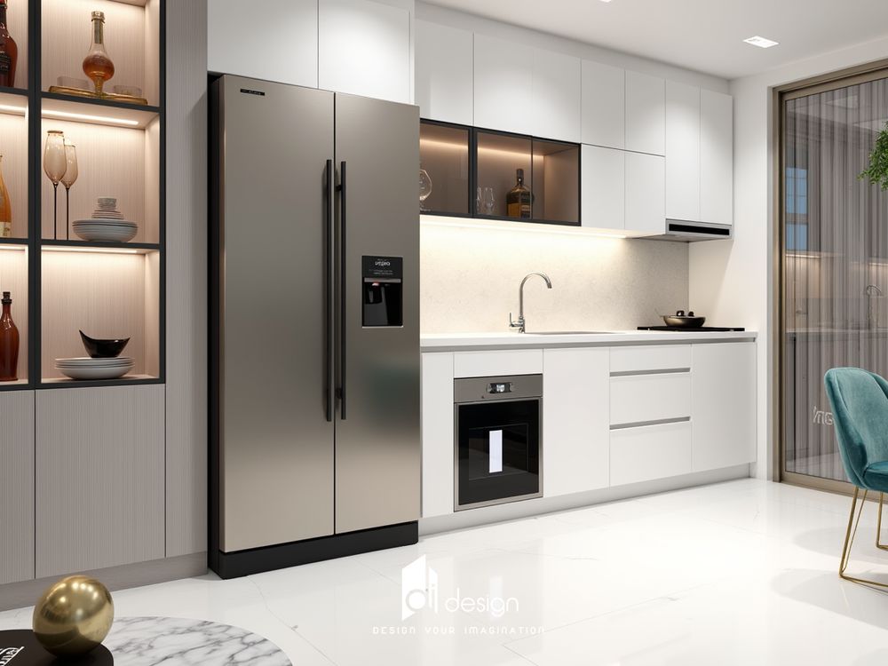 Thiết kế nội thất căn hộ chung cư quận 9 Eastern