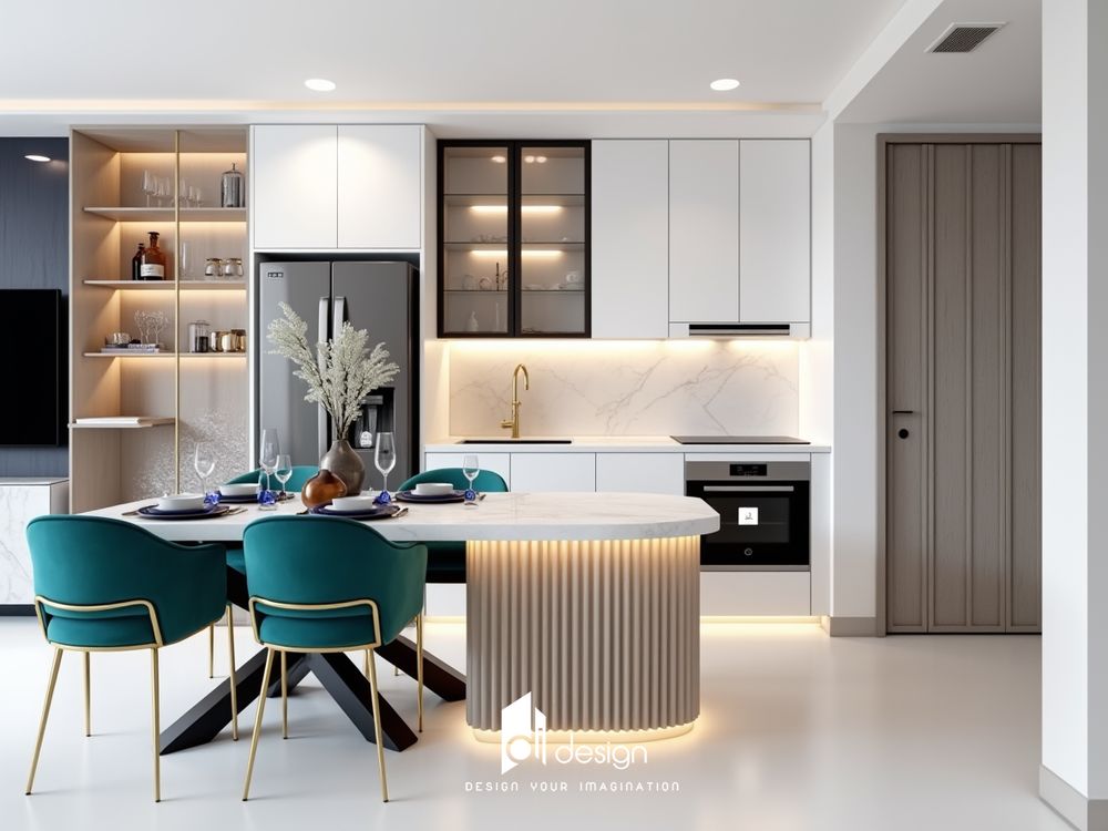 Thiết kế nội thất căn hộ chung cư quận 9 Eastern