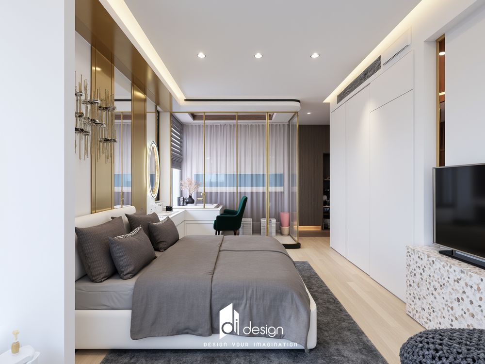 Thiết kế nội thất căn hộ chung cư quận 9 Eastern