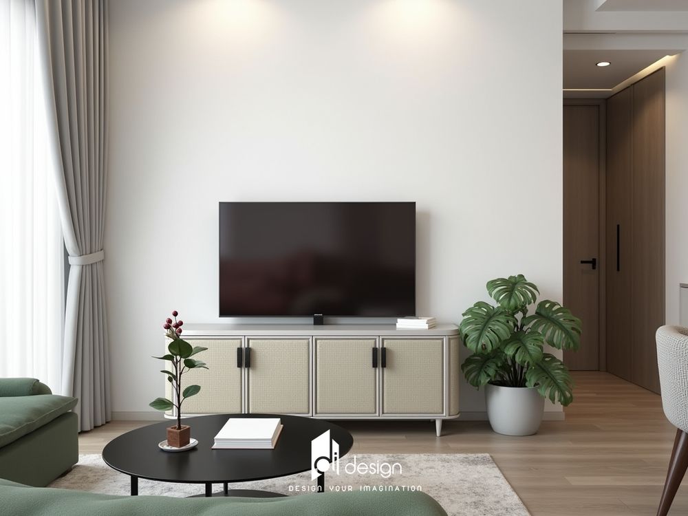 Thiết kế nội thất căn hộ 58m2 The Art tiện nghi, đầy cảm hứng