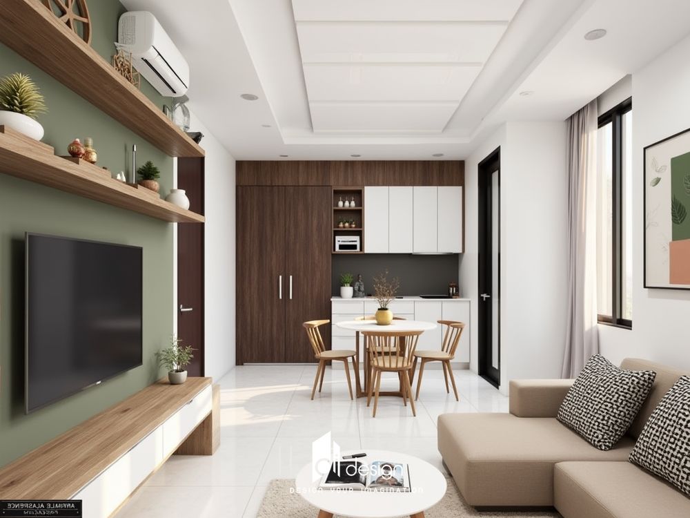 Thiết kế nội thất căn hộ 61m2 Masteri Centre Point Thiết kế nội thất căn hộ 61m2 Masteri Centre Point