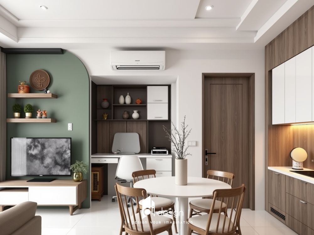Thiết kế nội thất căn hộ 61m2 Masteri Centre Point Thiết kế nội thất căn hộ 61m2 Masteri Centre Point
