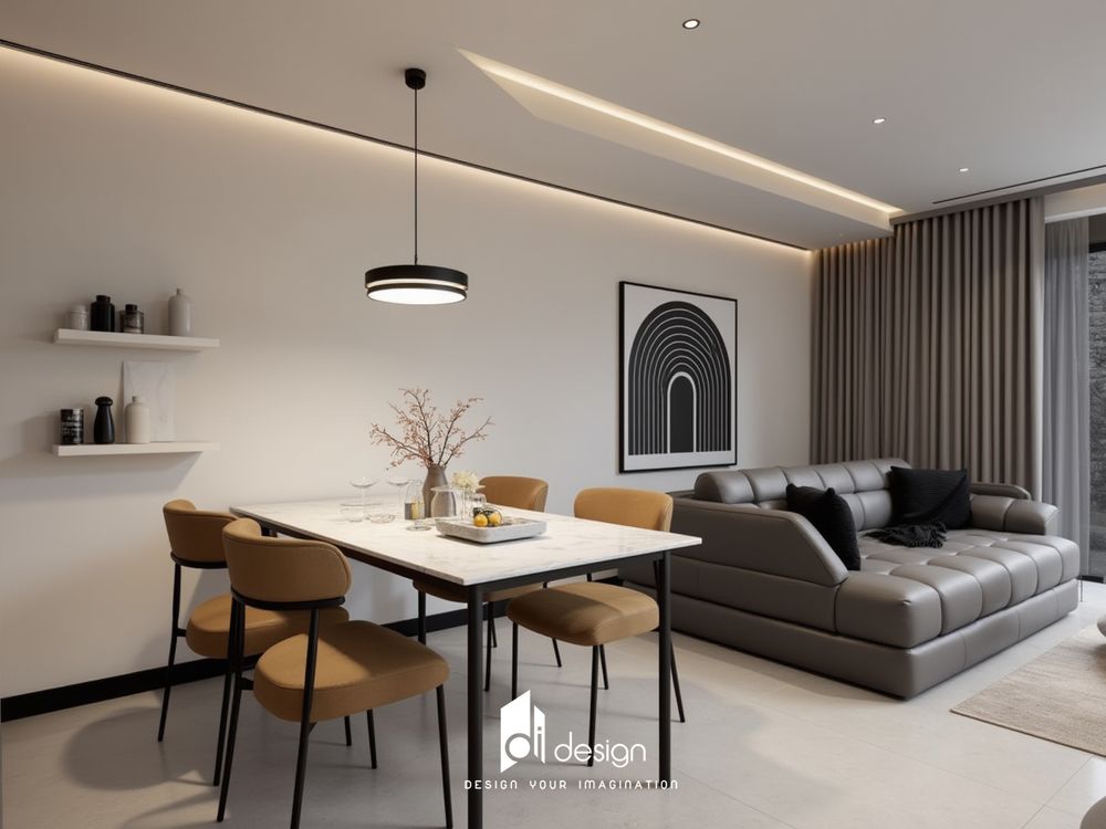 Thiết kế nội thất căn hộ 62m2 De La Sol