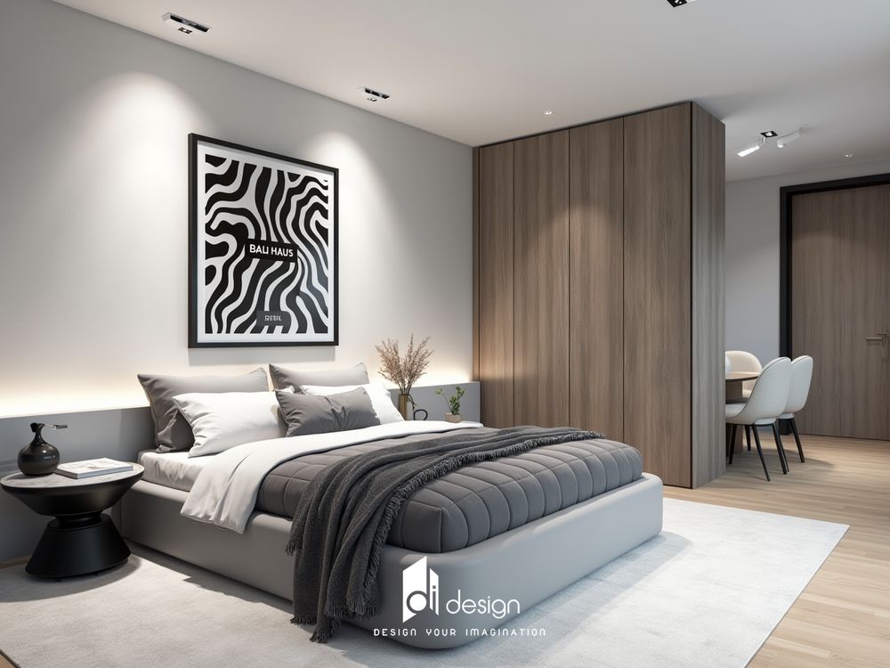 Thiết kế nội thất căn hộ 62m2 De La Sol
