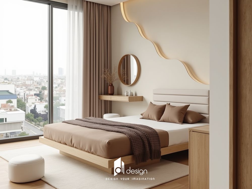Thiết kế nội thất căn hộ 63m2 phong cách Wabi Sabi Thiết kế nội thất căn hộ 63m2 phong cách Wabi Sabi
