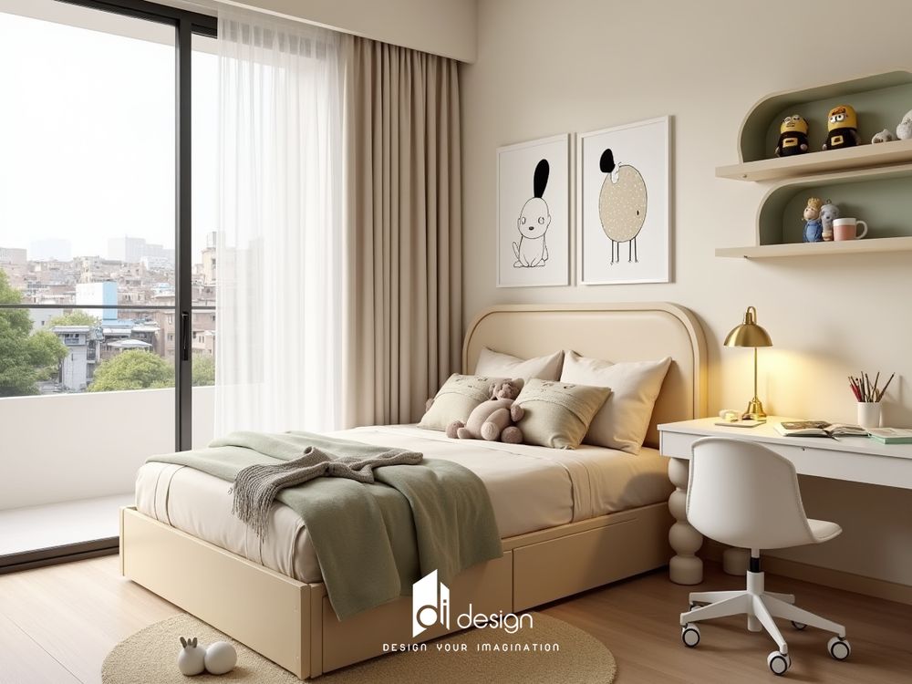 Thiết kế nội thất căn hộ 63m2 phong cách Wabi Sabi Thiết kế nội thất căn hộ 63m2 phong cách Wabi Sabi