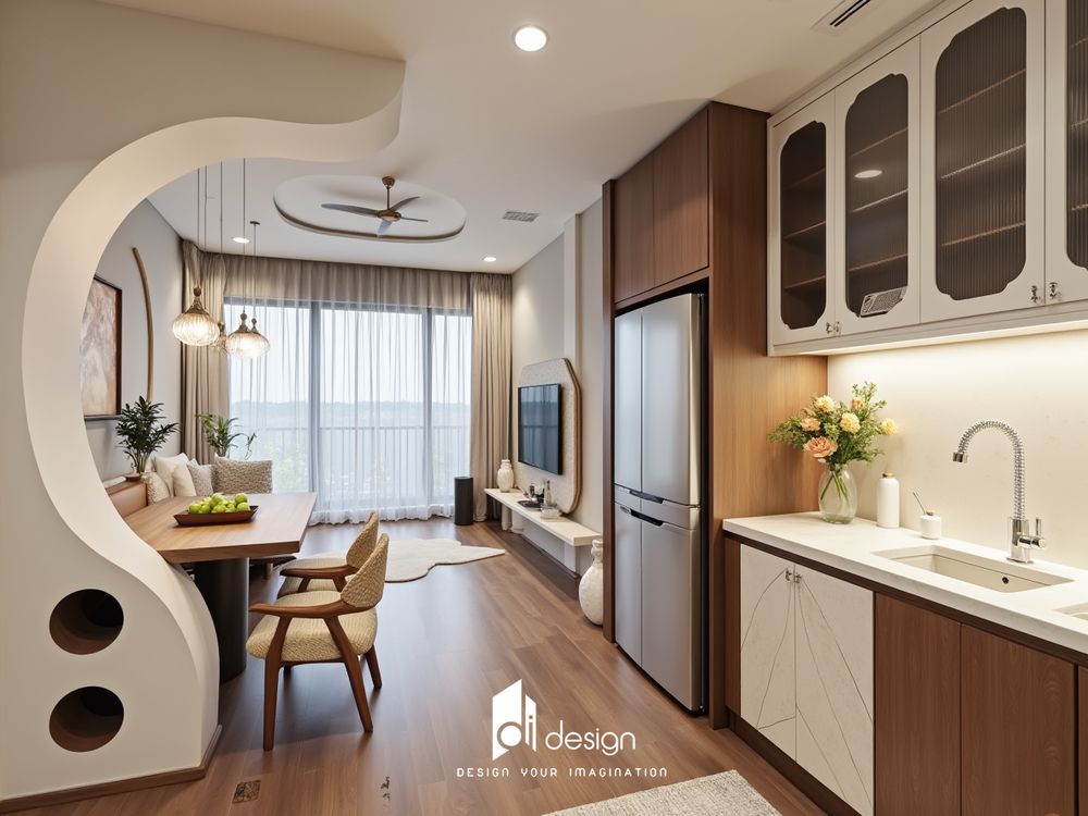 Thiết kế nội thất căn hộ 69m2 Privia Khang Điền ấm cúng và đầy phong cách Thiết kế nội thất căn hộ 69m2 Privia Khang Điền ấm cúng và đầy phong cách