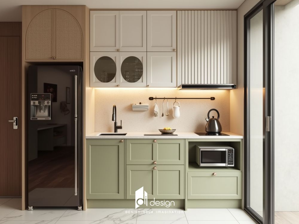 Thiết kế nội thất căn hộ 71m2 Masteri Centre Point hiện đại tinh tế