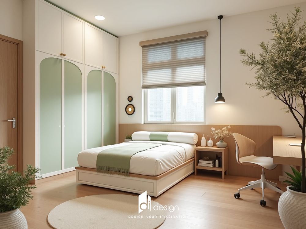 Thiết kế nội thất căn hộ 71m2 Masteri Centre Point hiện đại tinh tế