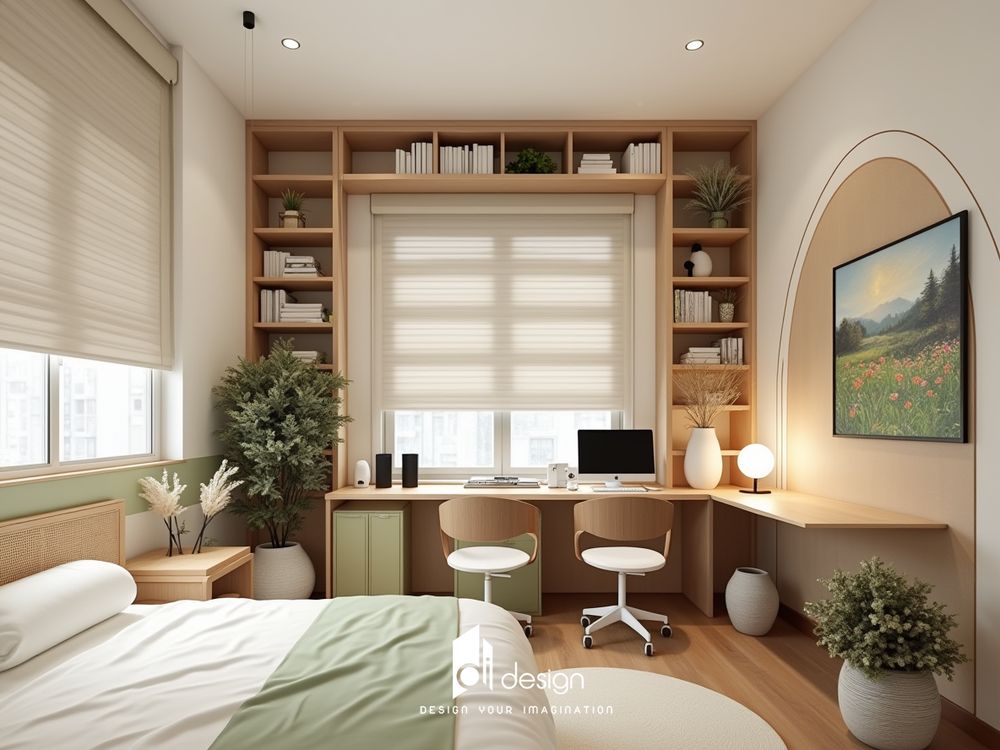 Thiết kế nội thất căn hộ 71m2 Masteri Centre Point hiện đại tinh tế