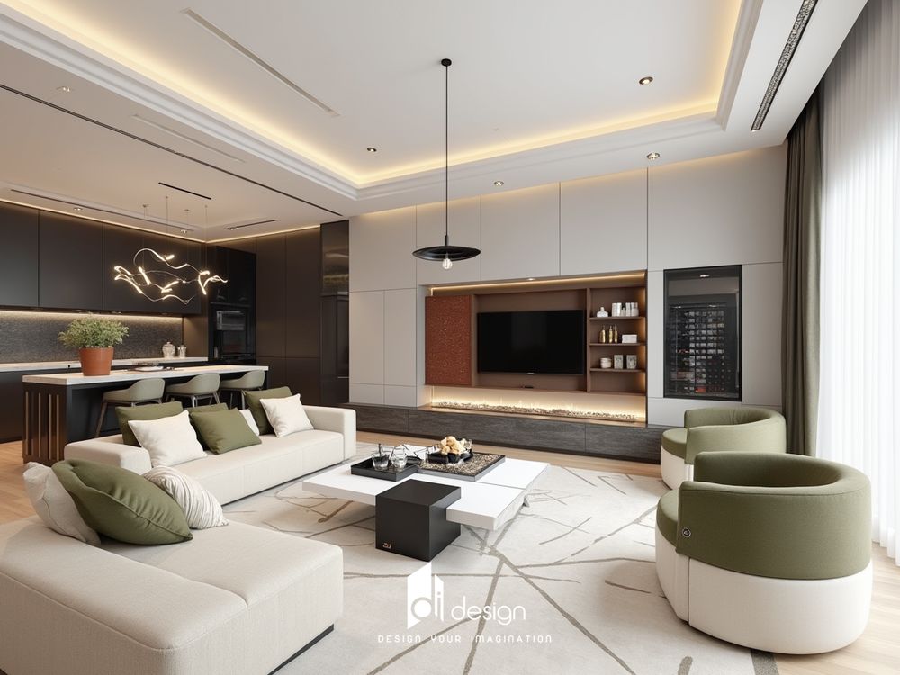 Thiết kế nội thất căn hộ 76m2 De La Sol