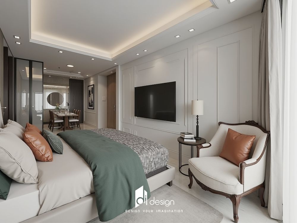 Thiết kế nội thất căn hộ 76m2 De La Sol