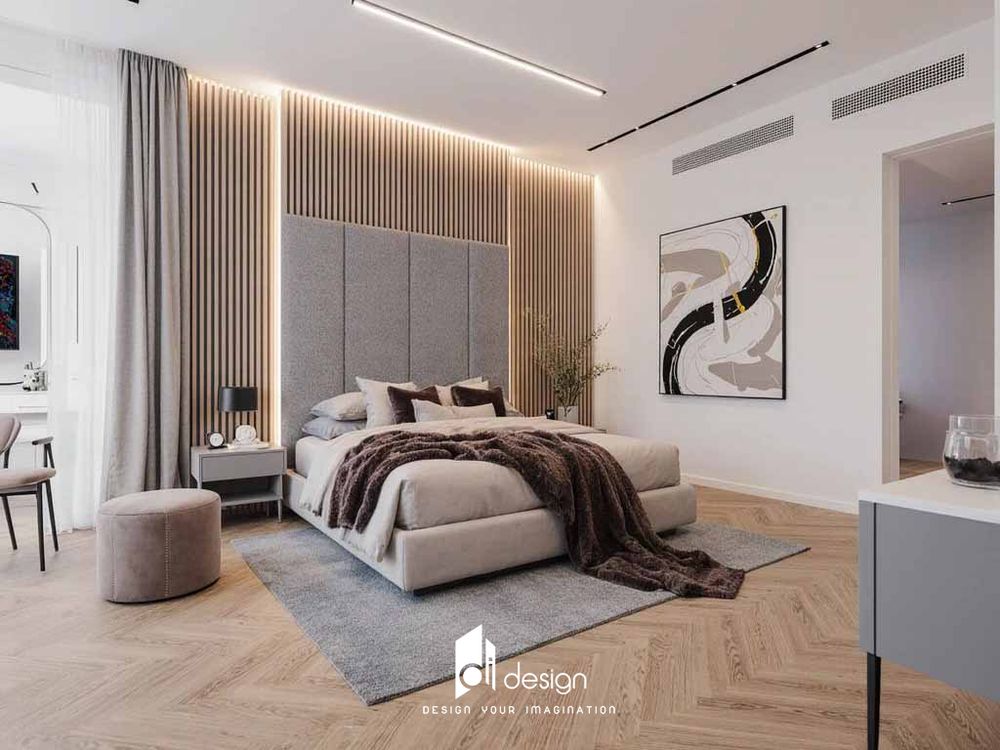 Thiết kế nội thất căn hộ 78m2 Diamond Alnata Plus