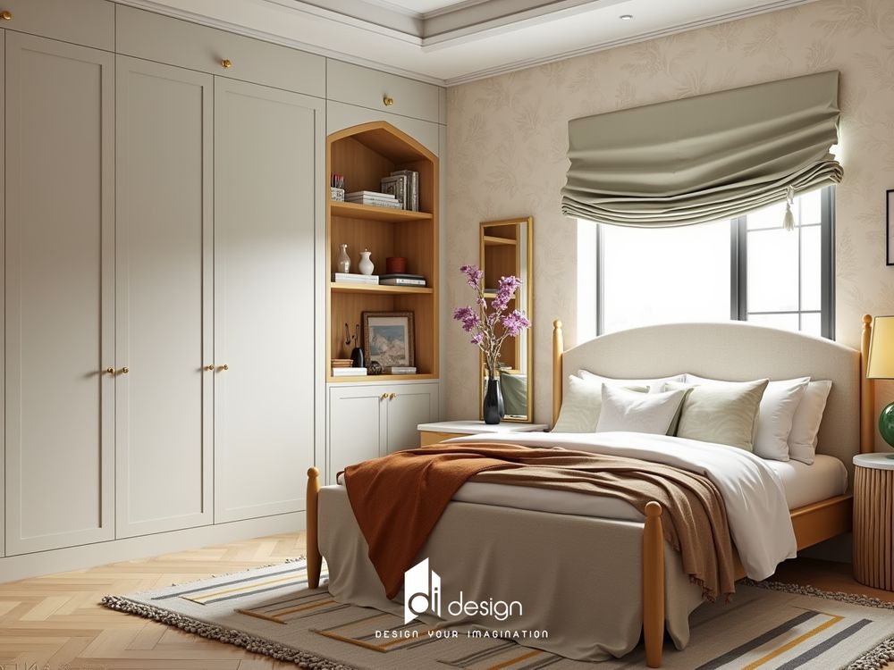 Thiết kế nội thất căn hộ 91m2 đẹp ấn tượng