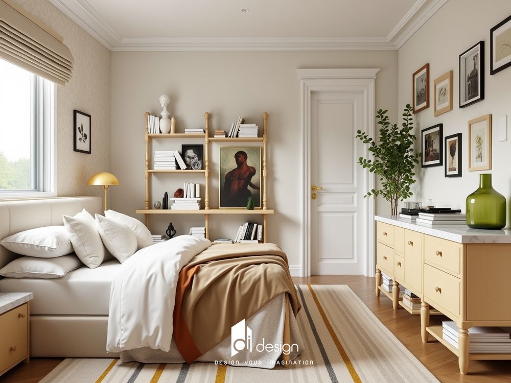 Thiết kế nội thất căn hộ 91m2 đẹp ấn tượng