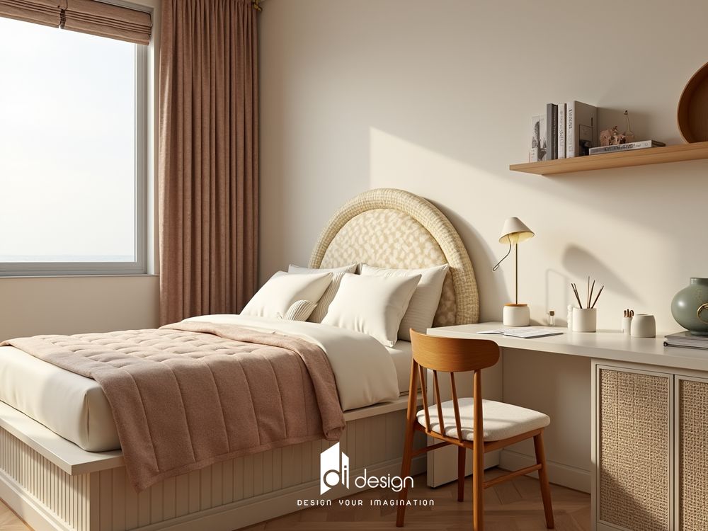 Thiết kế nội thất căn hộ 91m2 đẹp ấn tượng