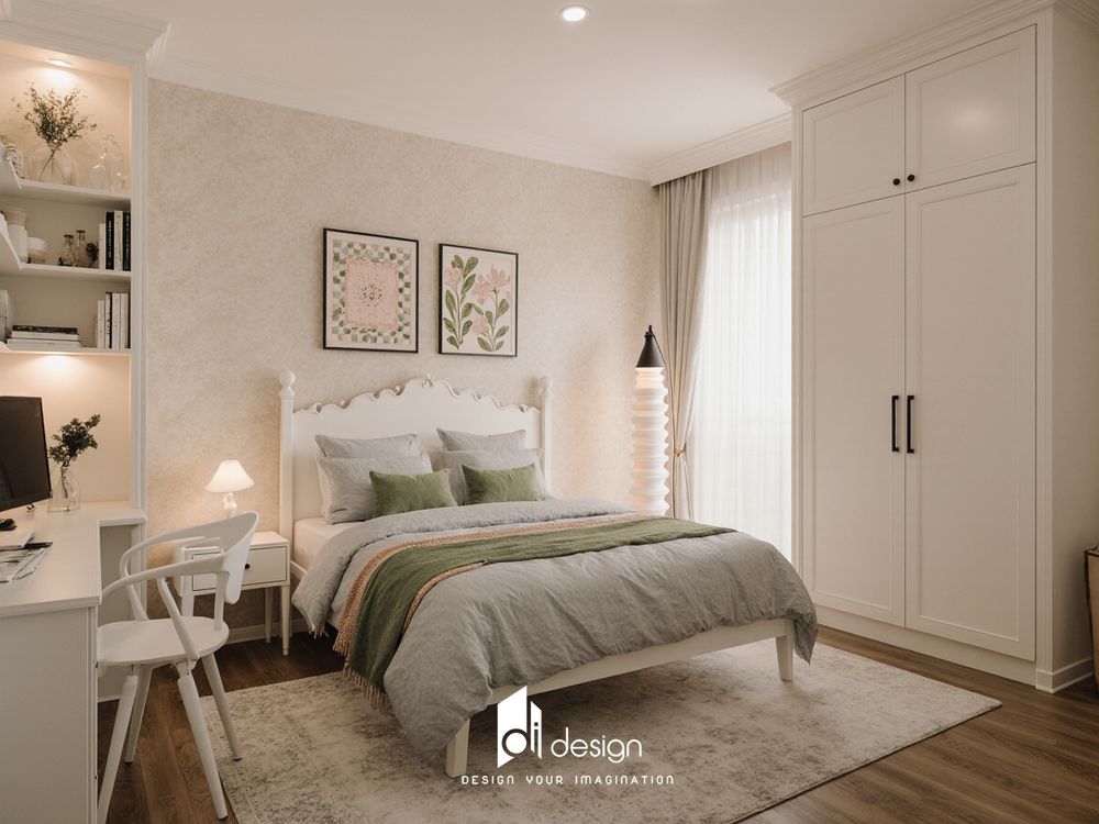 Thiết kế nội thất căn hộ 96m2 Diamond Centery đẹp tinh tế