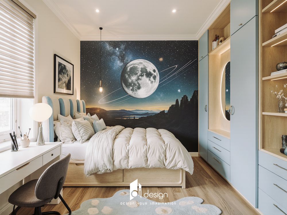 Thiết kế nội thất căn hộ chung cư 113m2 River Panorama tiện nghi Thiết kế nội thất căn hộ chung cư 113m2 River Panorama tiện nghi