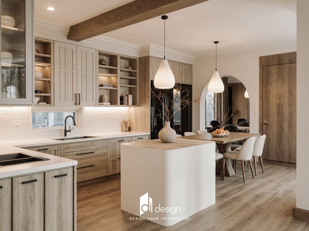 Thiết kế nội thất căn hộ chung cư 113m2 River Panorama tiện nghi Thiết kế nội thất căn hộ chung cư 113m2 River Panorama tiện nghi