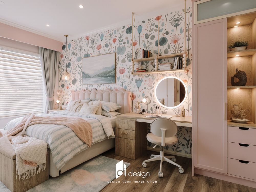 Thiết kế nội thất căn hộ chung cư 113m2 River Panorama tiện nghi Thiết kế nội thất căn hộ chung cư 113m2 River Panorama tiện nghi