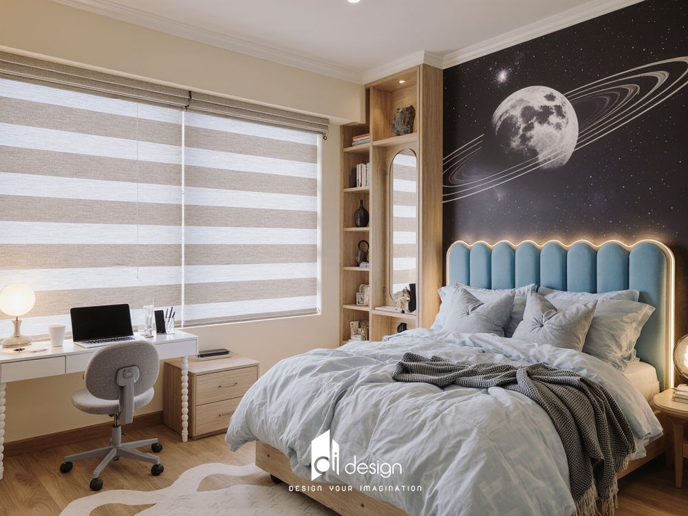 Thiết kế nội thất căn hộ chung cư 113m2 River Panorama tiện nghi Thiết kế nội thất căn hộ chung cư 113m2 River Panorama tiện nghi