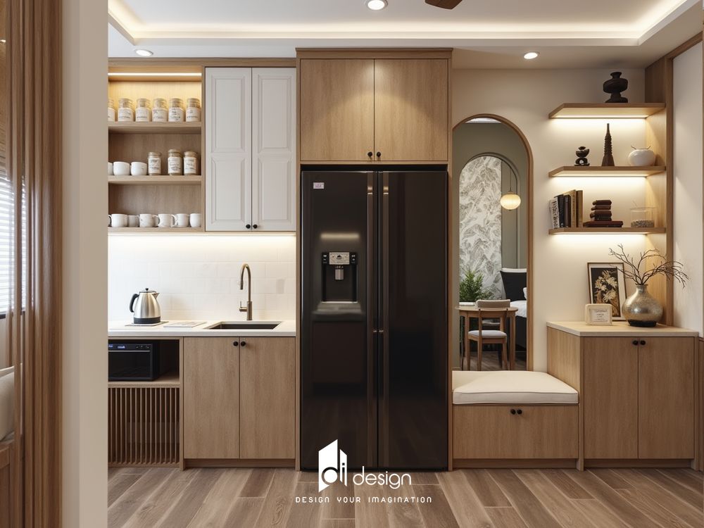 Thiết kế nội thất căn hộ chung cư 48m2 Tecco Town