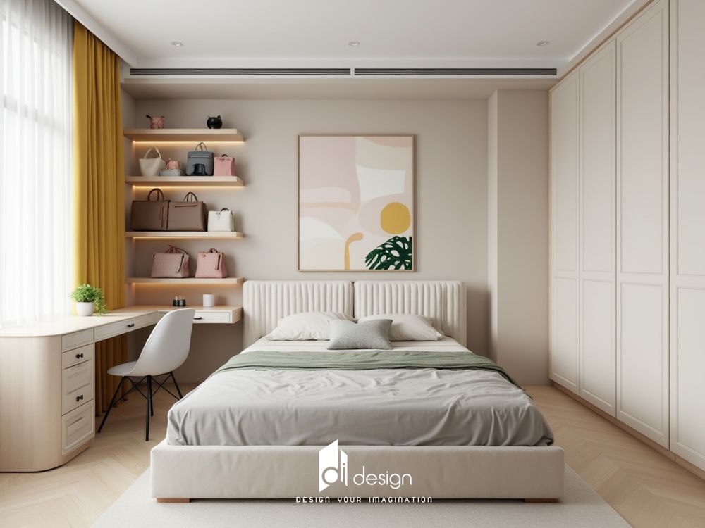 Thiết kế nội thất căn hộ chung cư 50m2 Toky Tower Thiết kế nội thất căn hộ chung cư 50m2 Toky Tower
