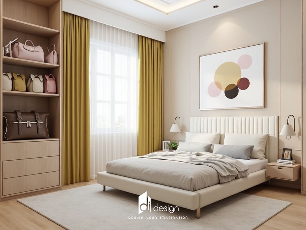 Thiết kế nội thất căn hộ chung cư 50m2 Toky Tower Thiết kế nội thất căn hộ chung cư 50m2 Toky Tower