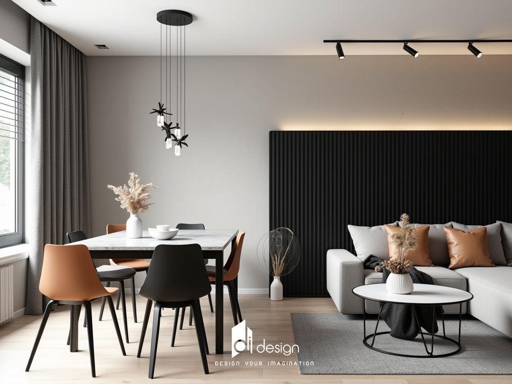 Thiết kế nội thất chung cư 54m2 GreenField phong cách tối giản Thiết kế nội thất chung cư 54m2 GreenField phong cách tối giản